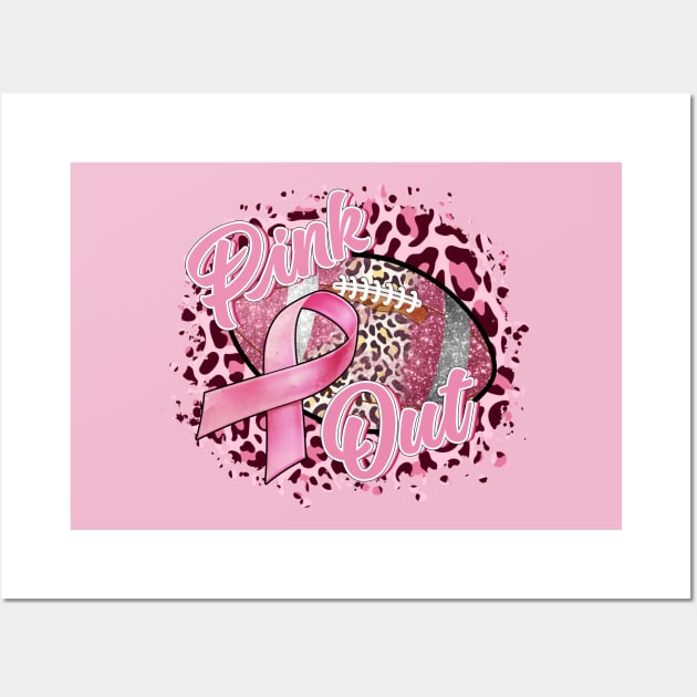 in October We Wear Pink Wall Art by Myartstor 